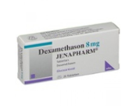 Dexamethason 8 mg. 20 tablets